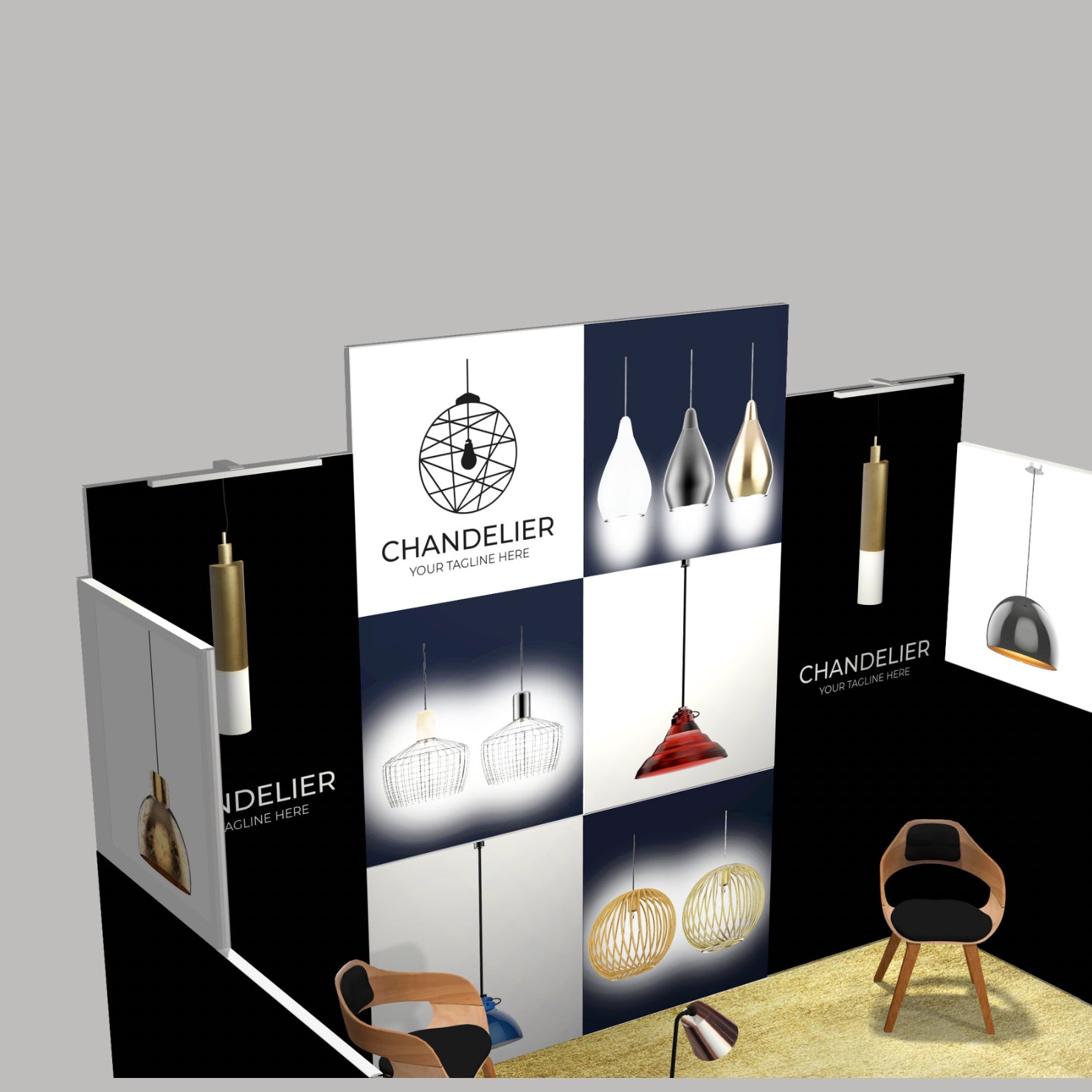 PANORAMIC H-Stand – 12m2-32
