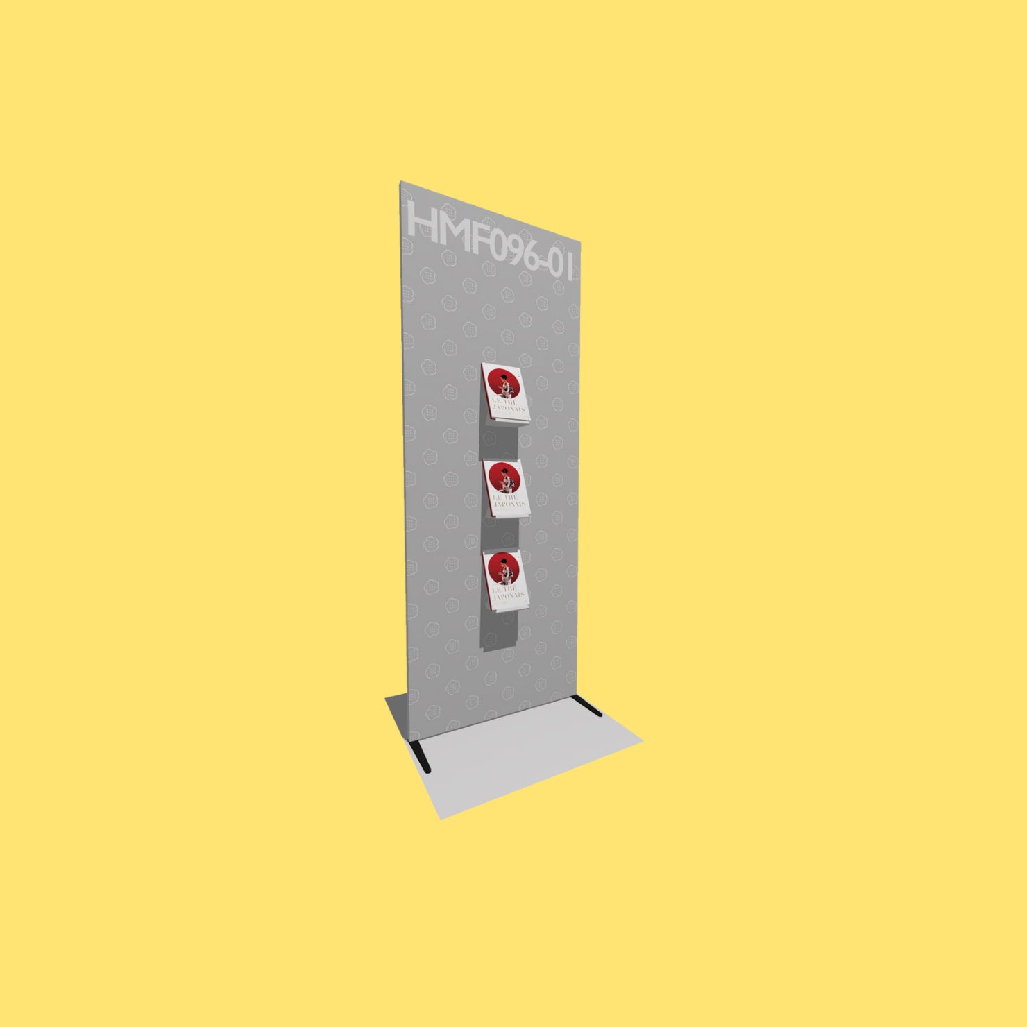 HMF096-01 – Modul mit 3 Broschürenhaltern