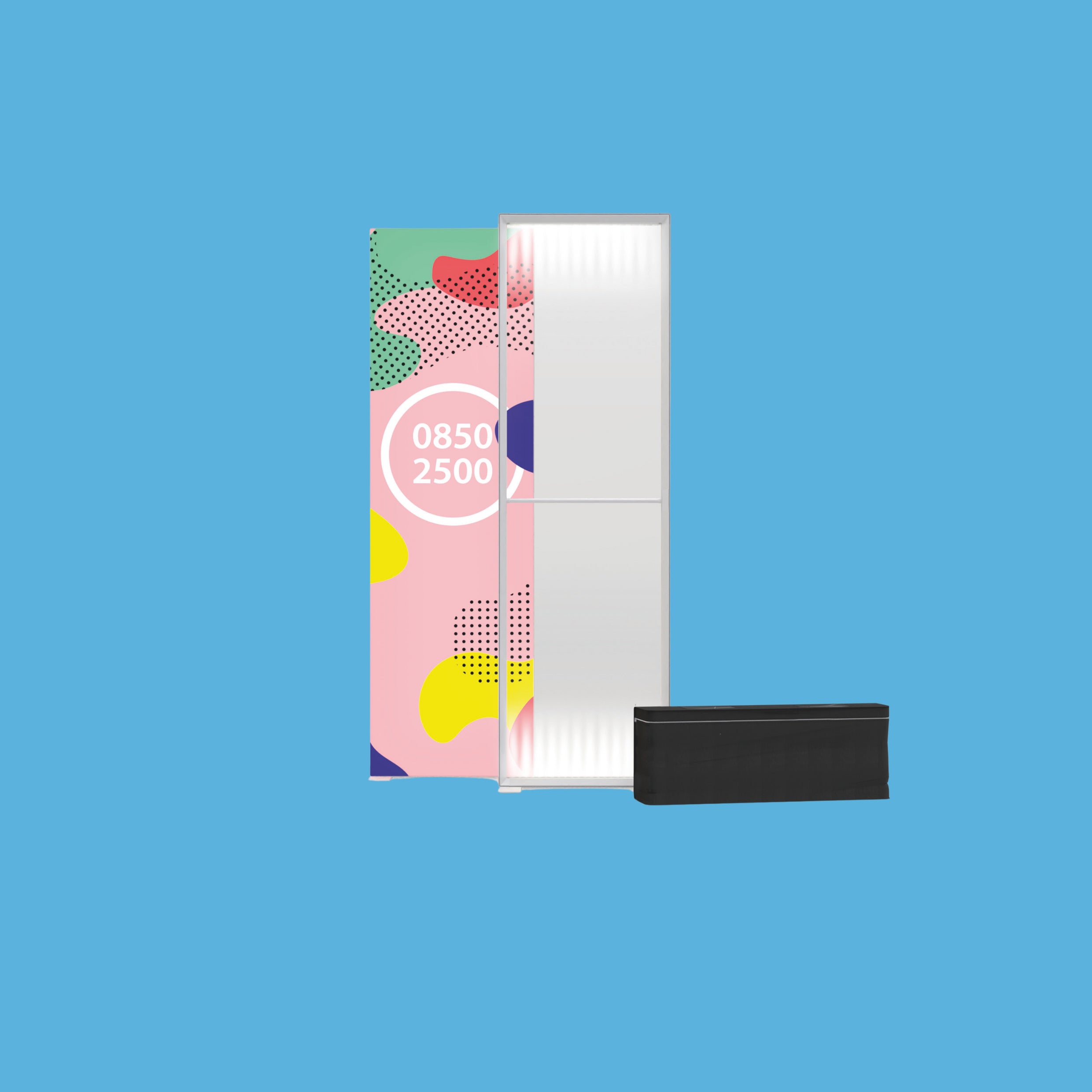 PIXLIP GO Lightbox inkl. Stoffdruck