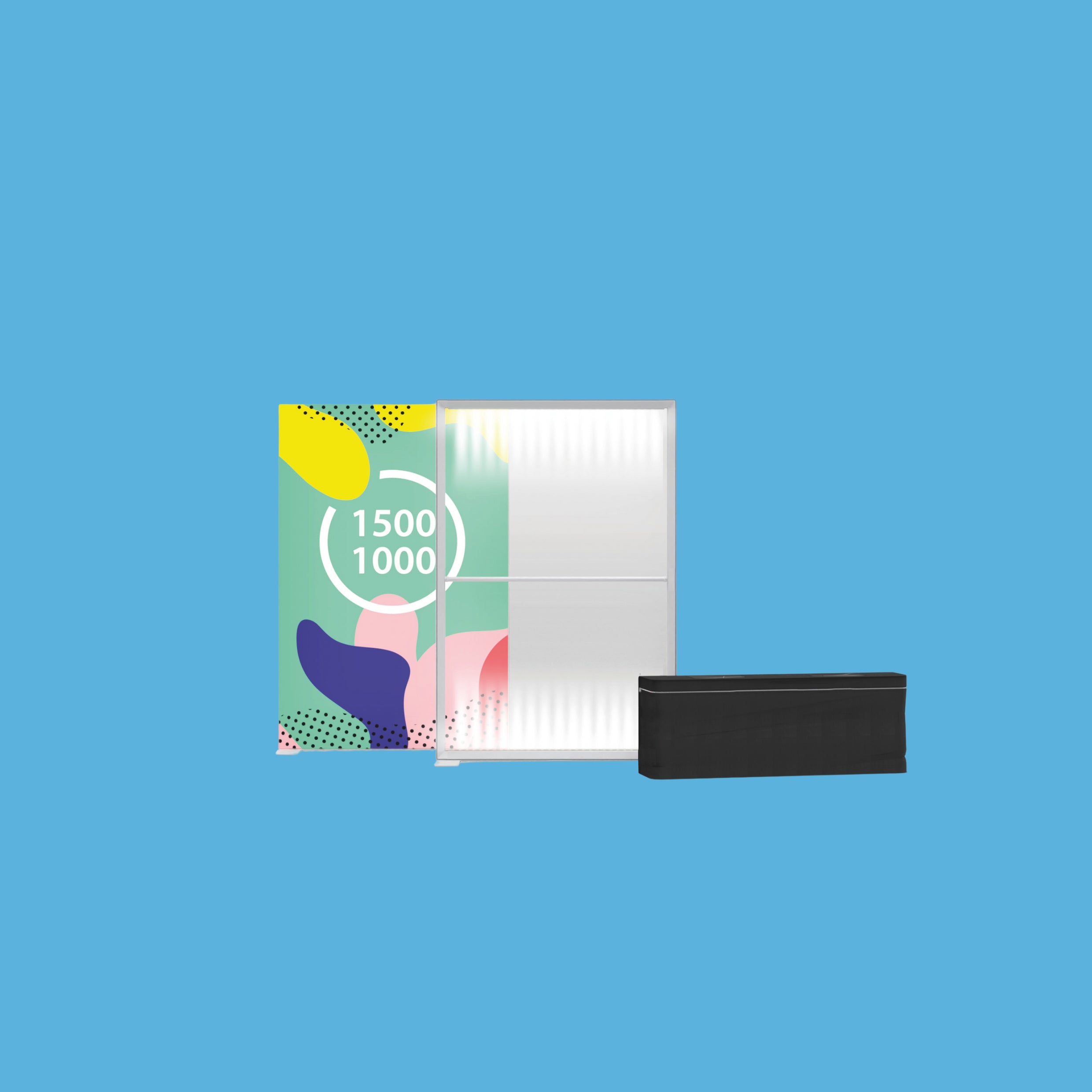 PIXLIP GO Lightbox inkl. Stoffdruck