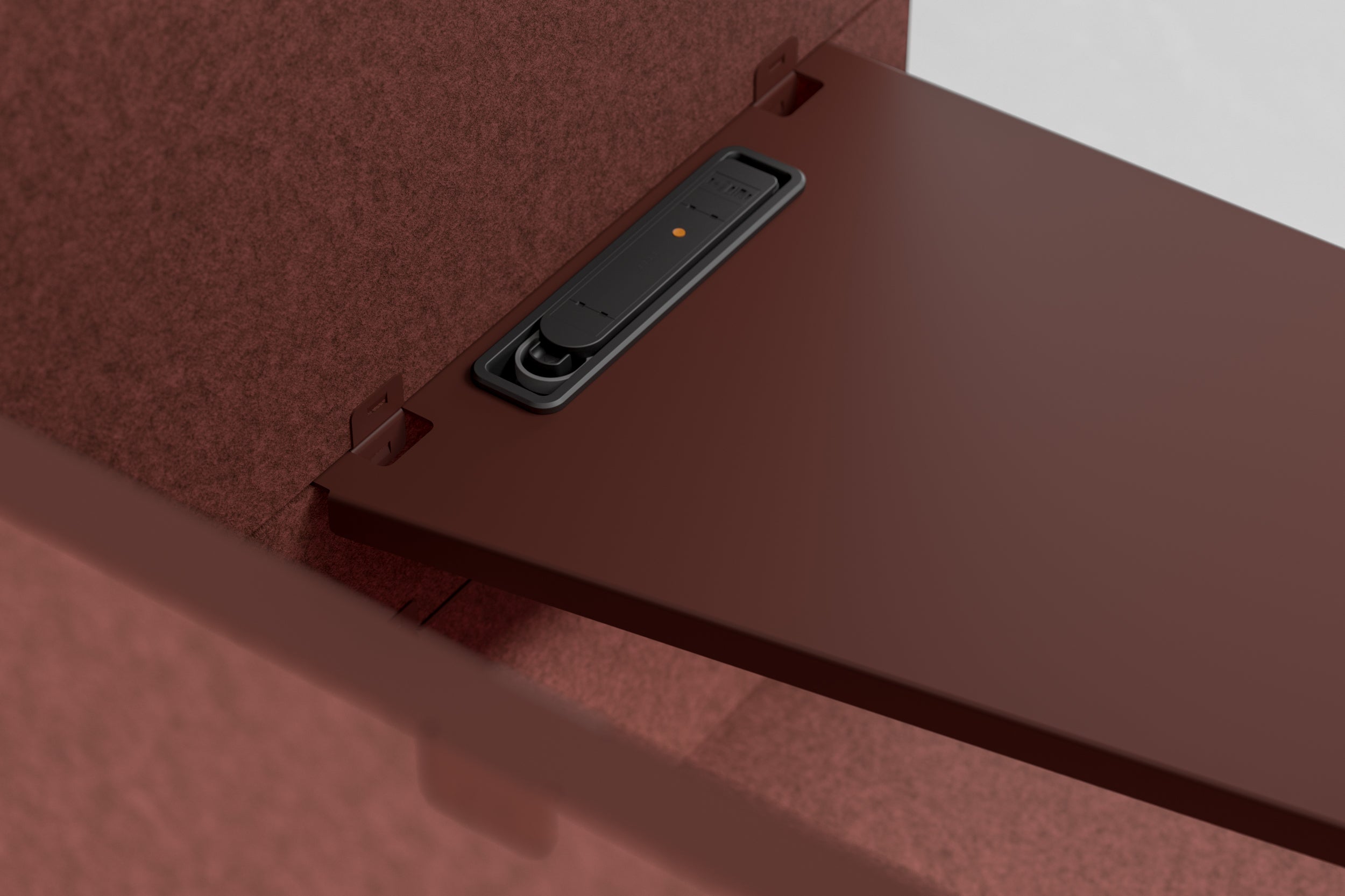 KUHN LAYERS Pod – Rückzugsnische mit integrierter Stromversorgung
