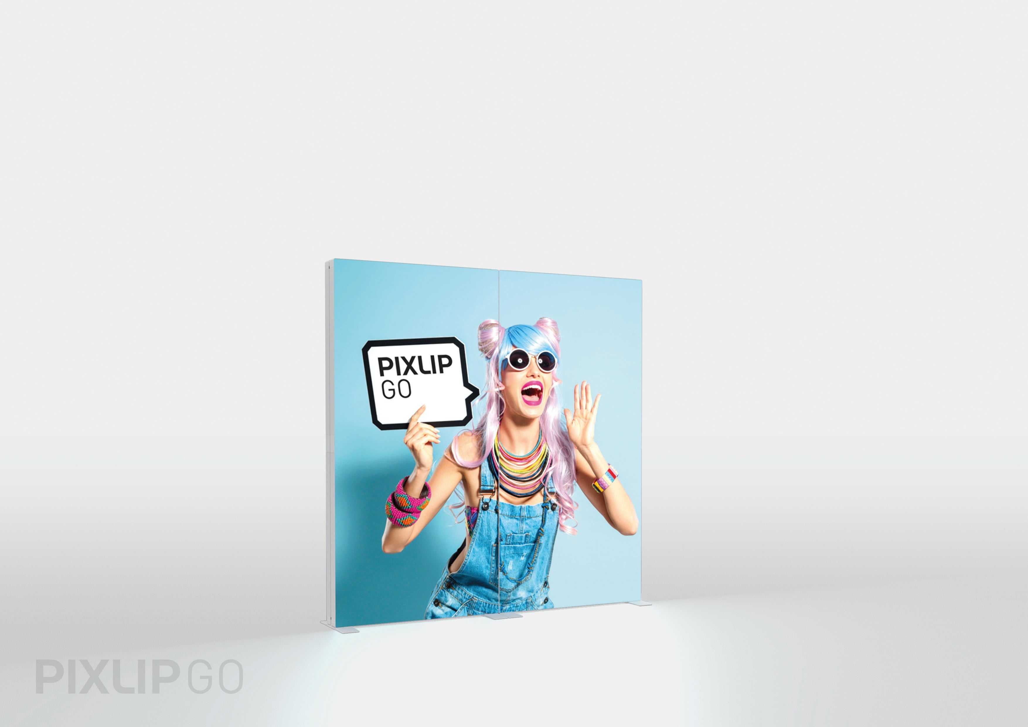 PIXLIP GO Stoffdruck ohne System