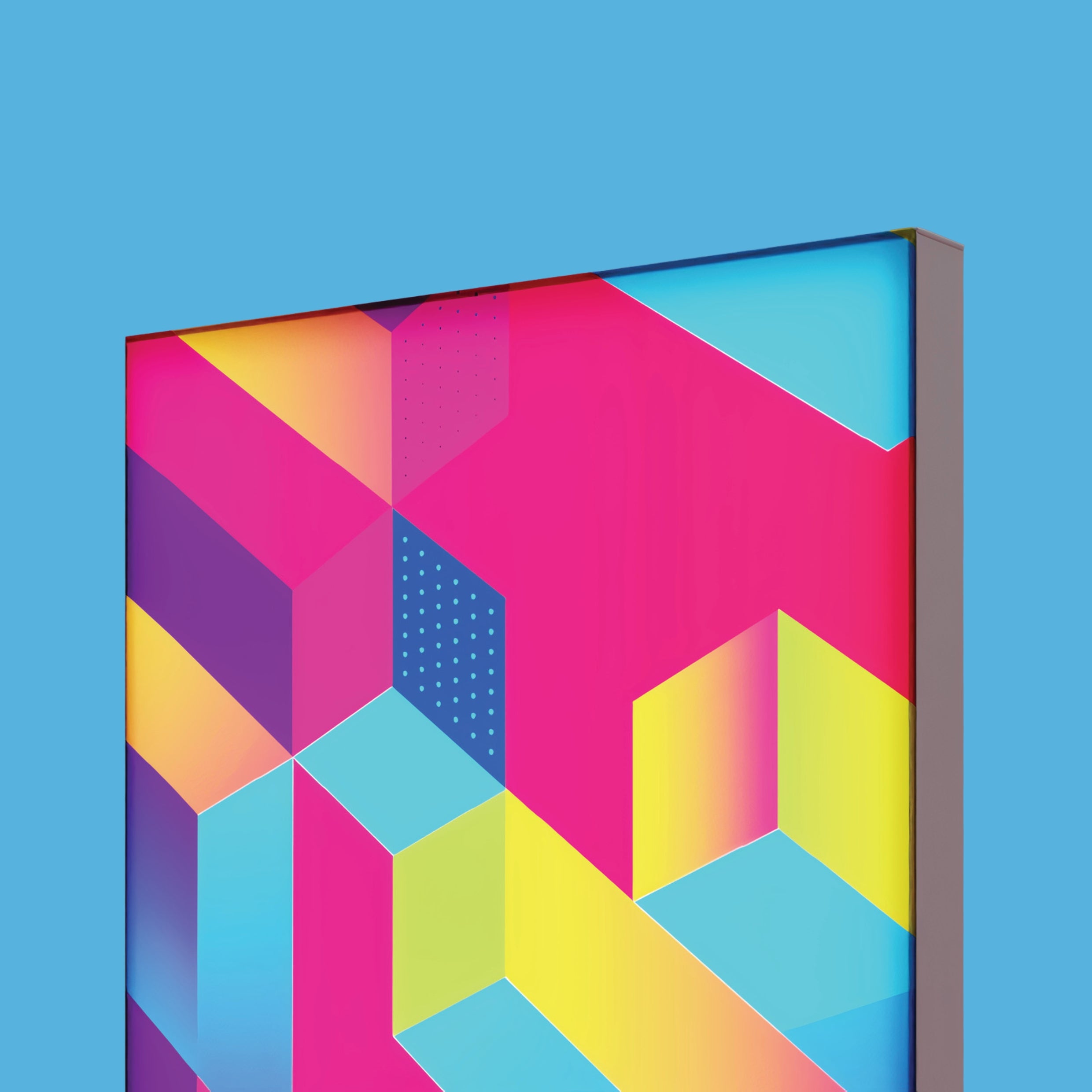 PIXLIP POP Lightbox inkl. Stoffdruck