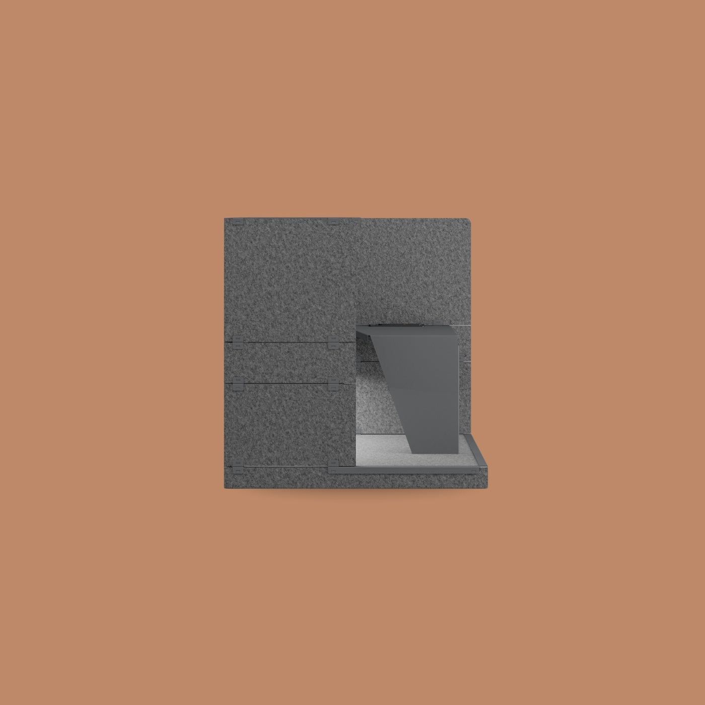 KUHN LAYERS Pod – Rückzugsnische mit integrierter Stromversorgung