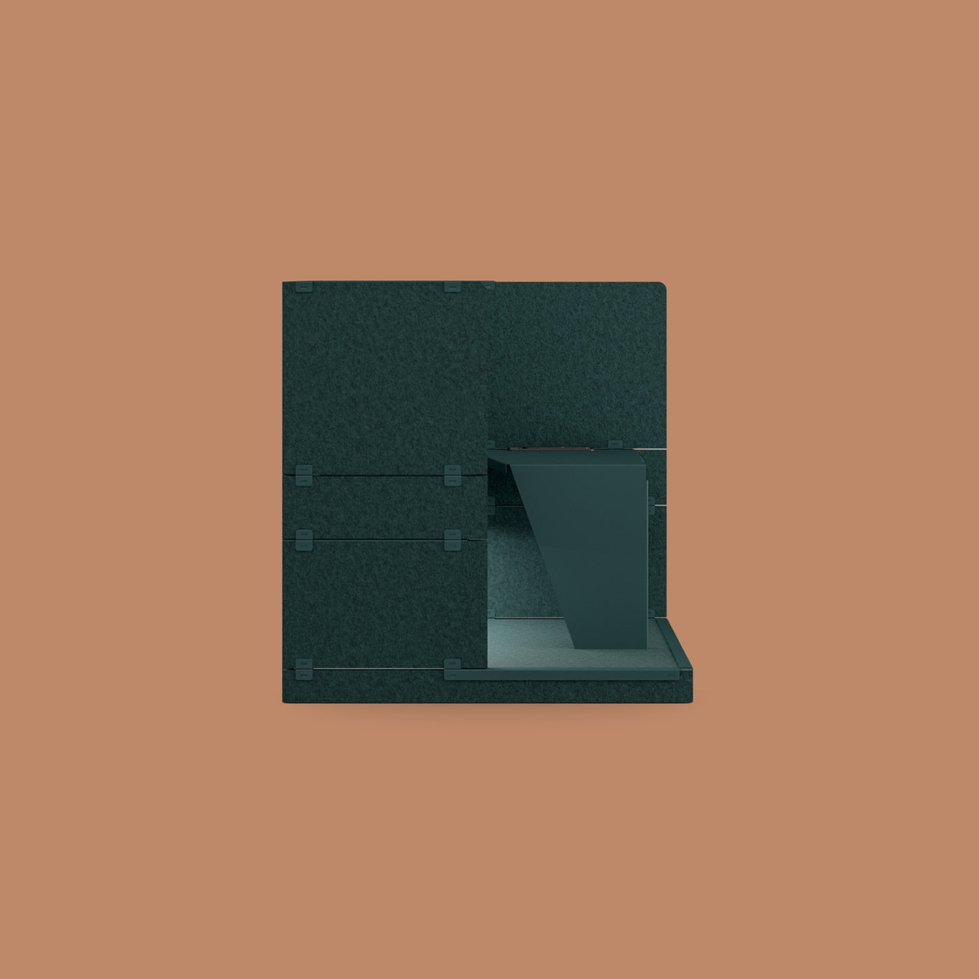 KUHN LAYERS Pod – Rückzugsnische mit integrierter Stromversorgung