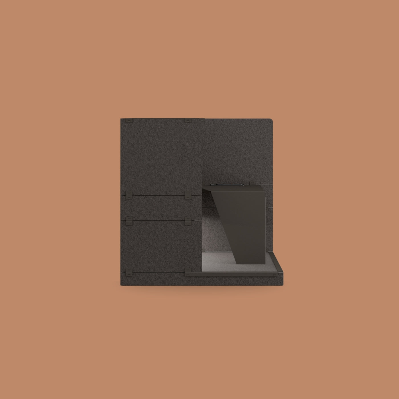 KUHN LAYERS Pod – Rückzugsnische mit integrierter Stromversorgung