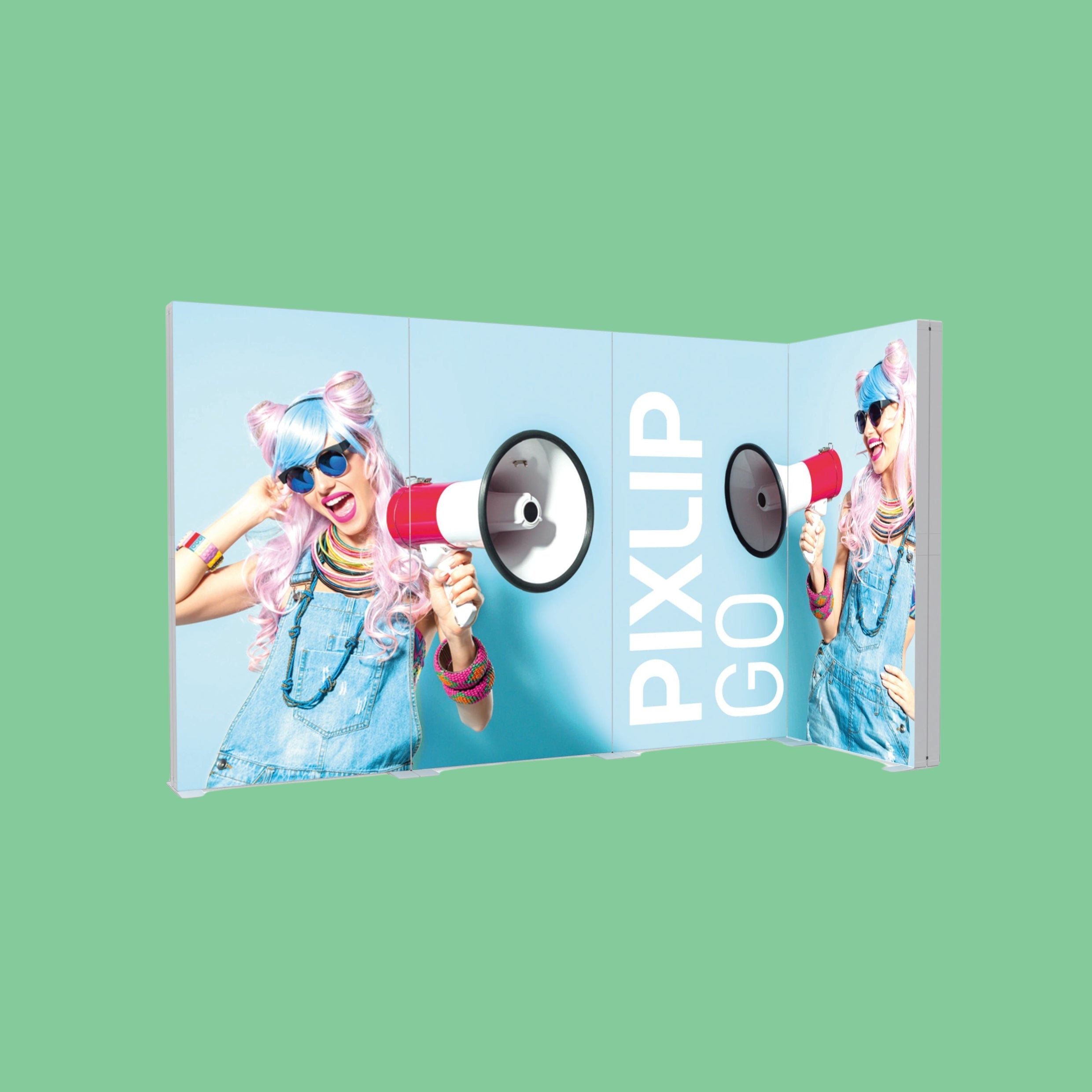 PIXLIP GO Stoffdruck ohne System