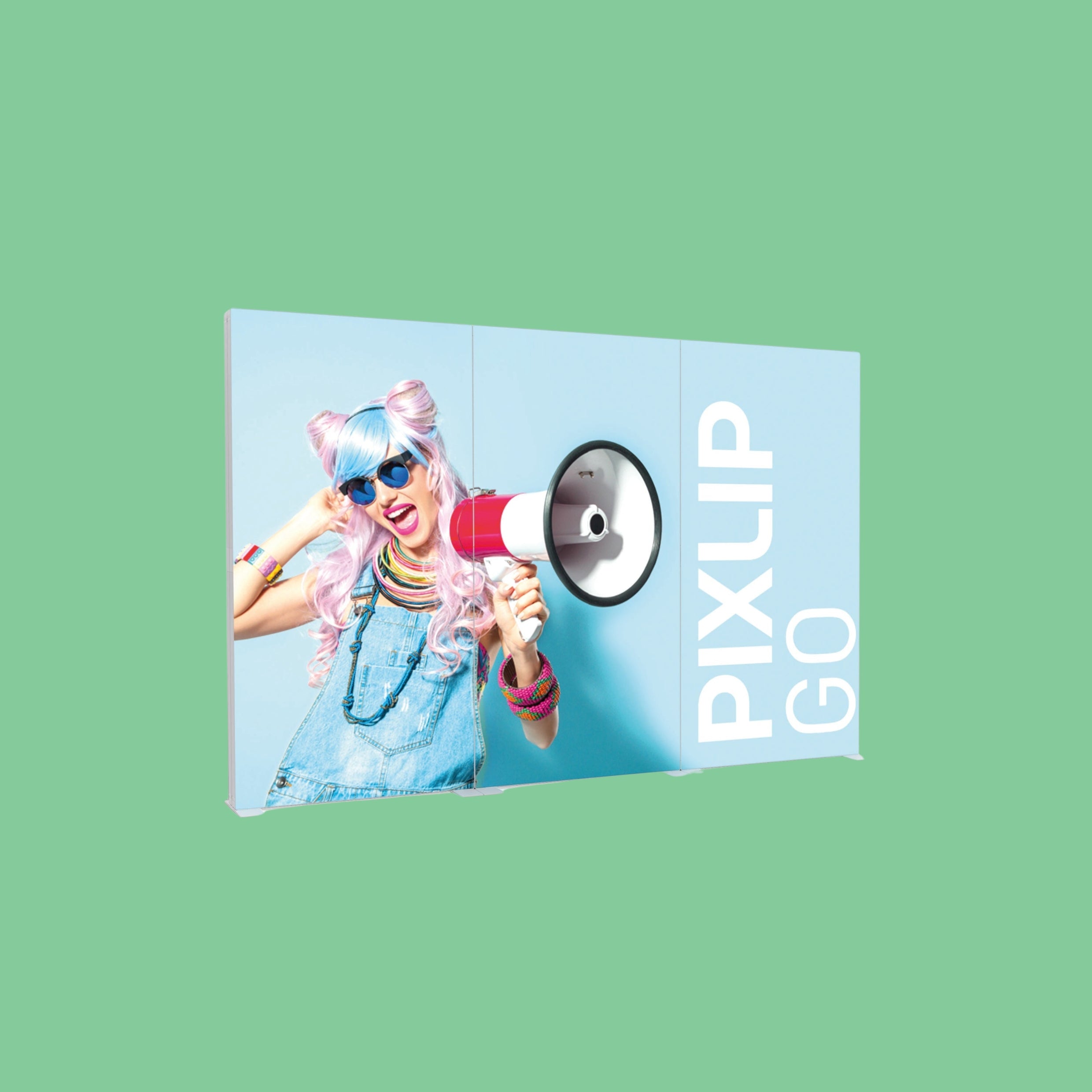PIXLIP GO Stoffdruck ohne System