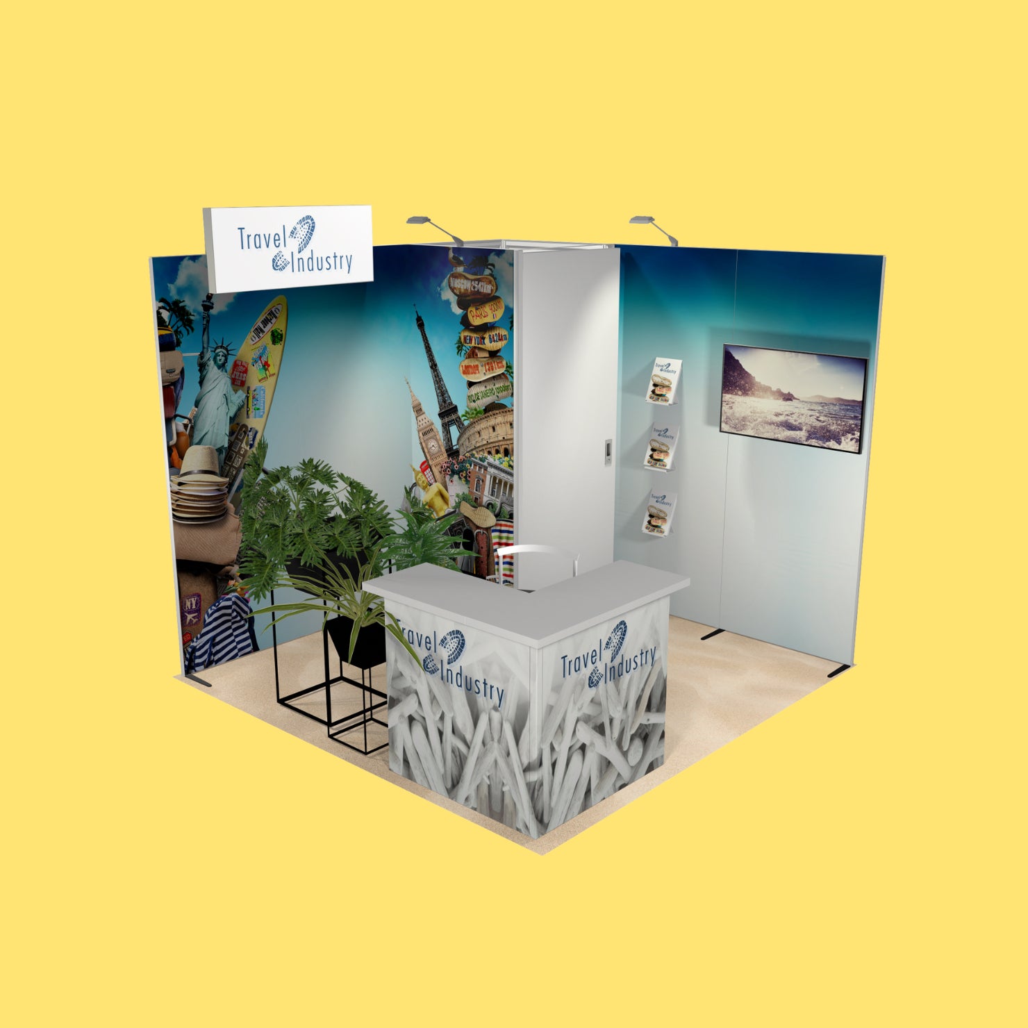 H-Line Panoramic Messestand – HM-Stand 32