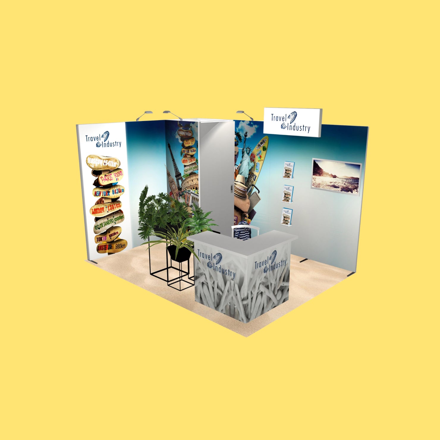 H-Line Panoramic Messestand – HM-Stand 32