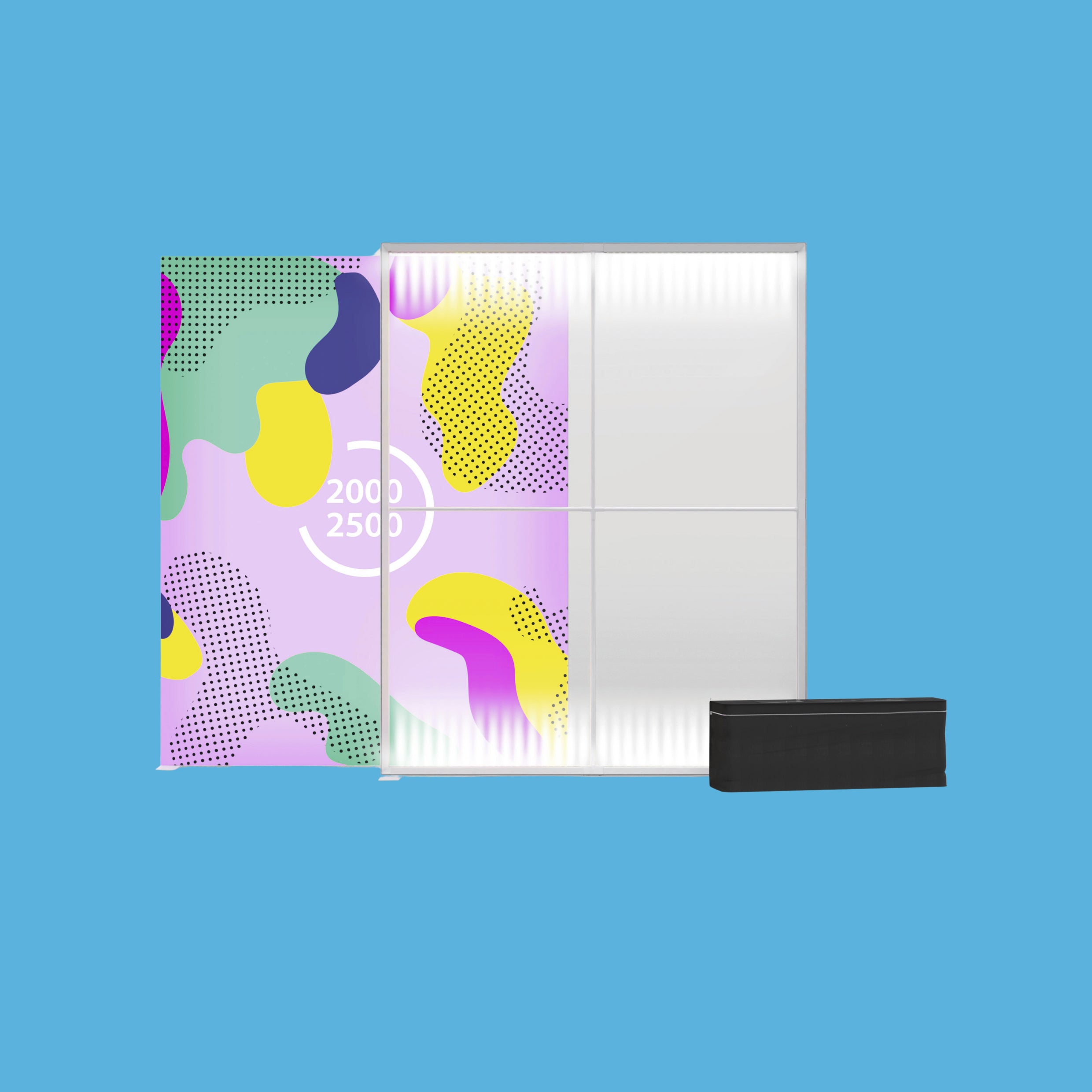 PIXLIP GO Lightbox inkl. Stoffdruck