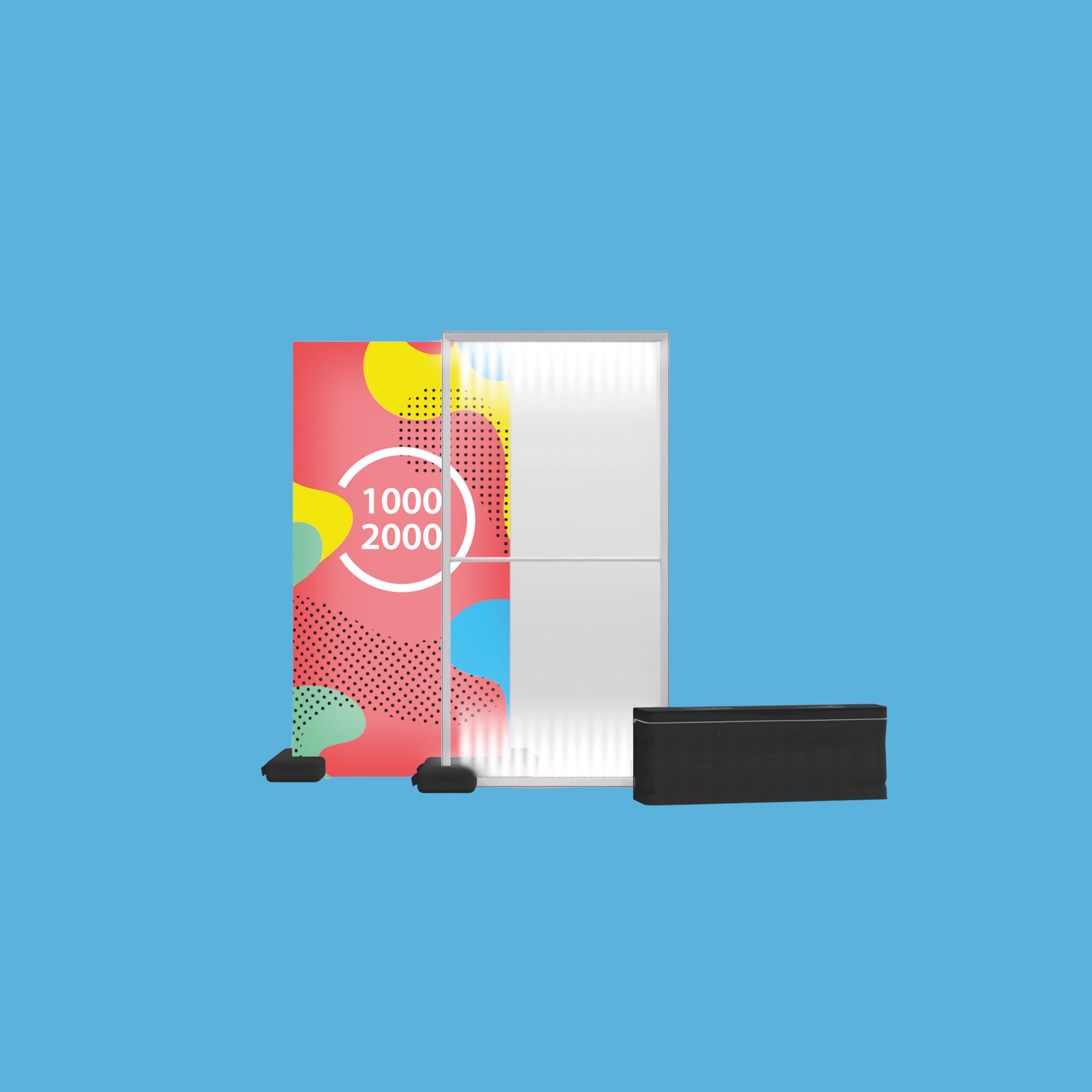 PIXLIP GO Lightbox inkl. Stoffdruck