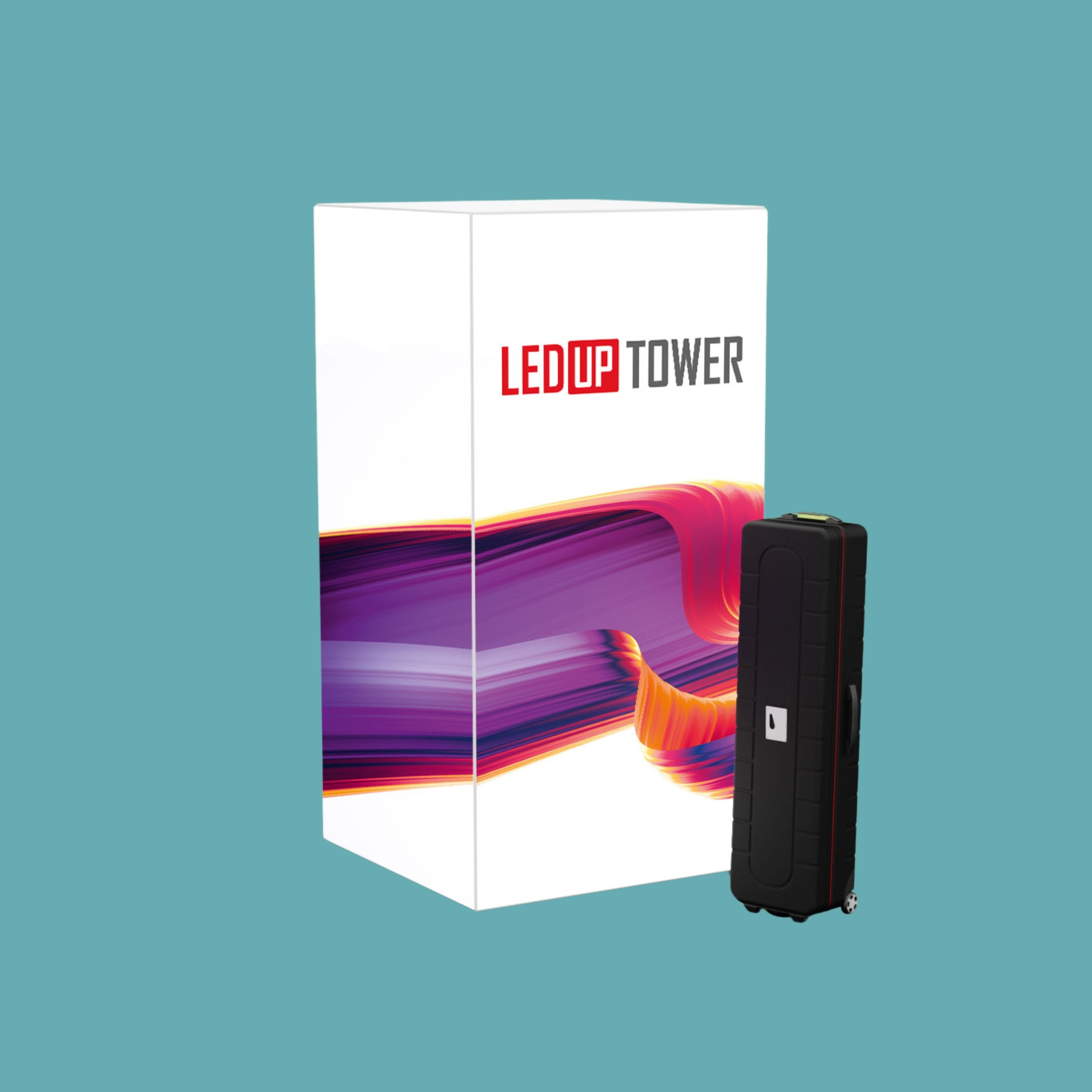 LEDUP TOWER inkl. Stoff und ABS Transportkoffer