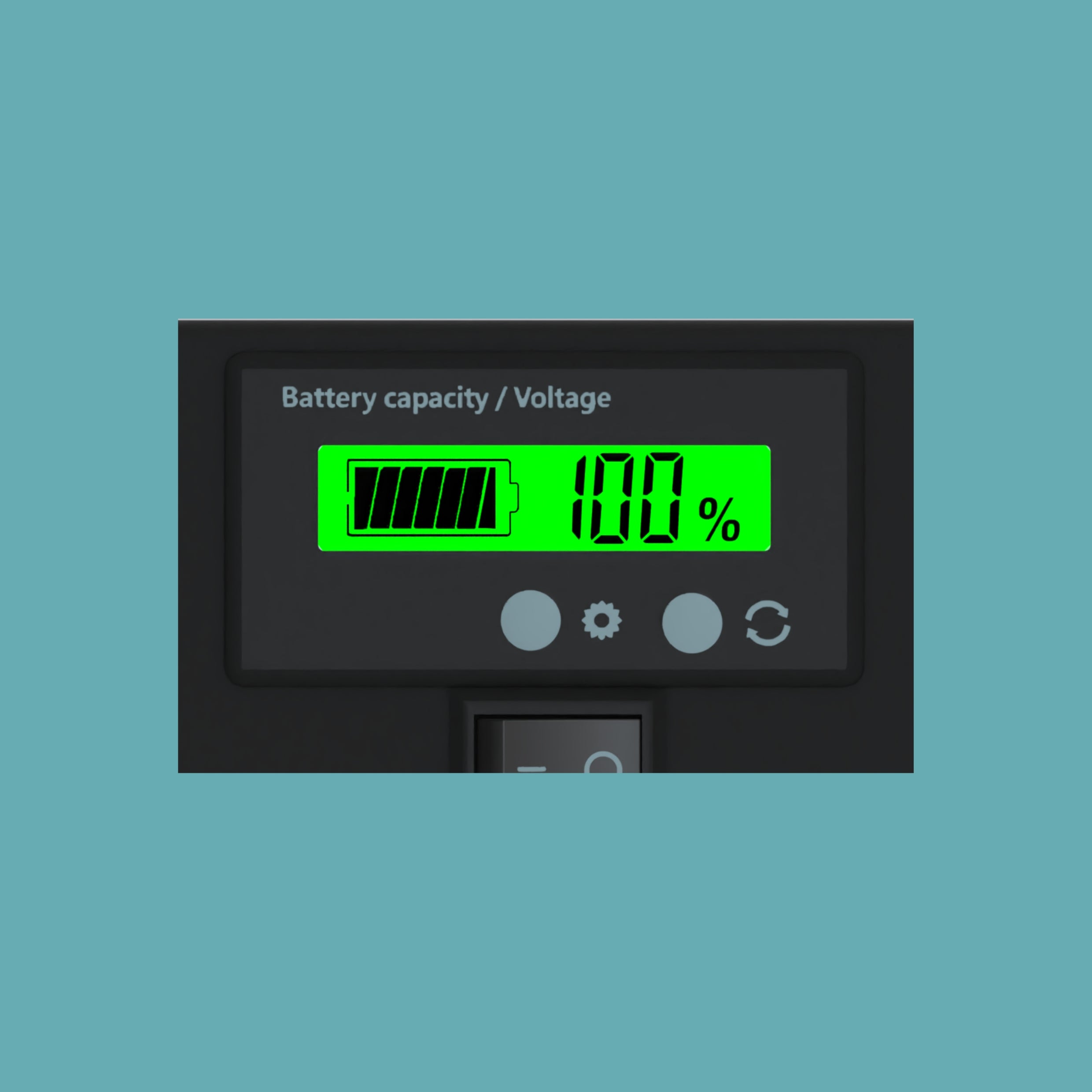 LEDUP BATTERY inkl. Stoff und ABS Transportkoffer