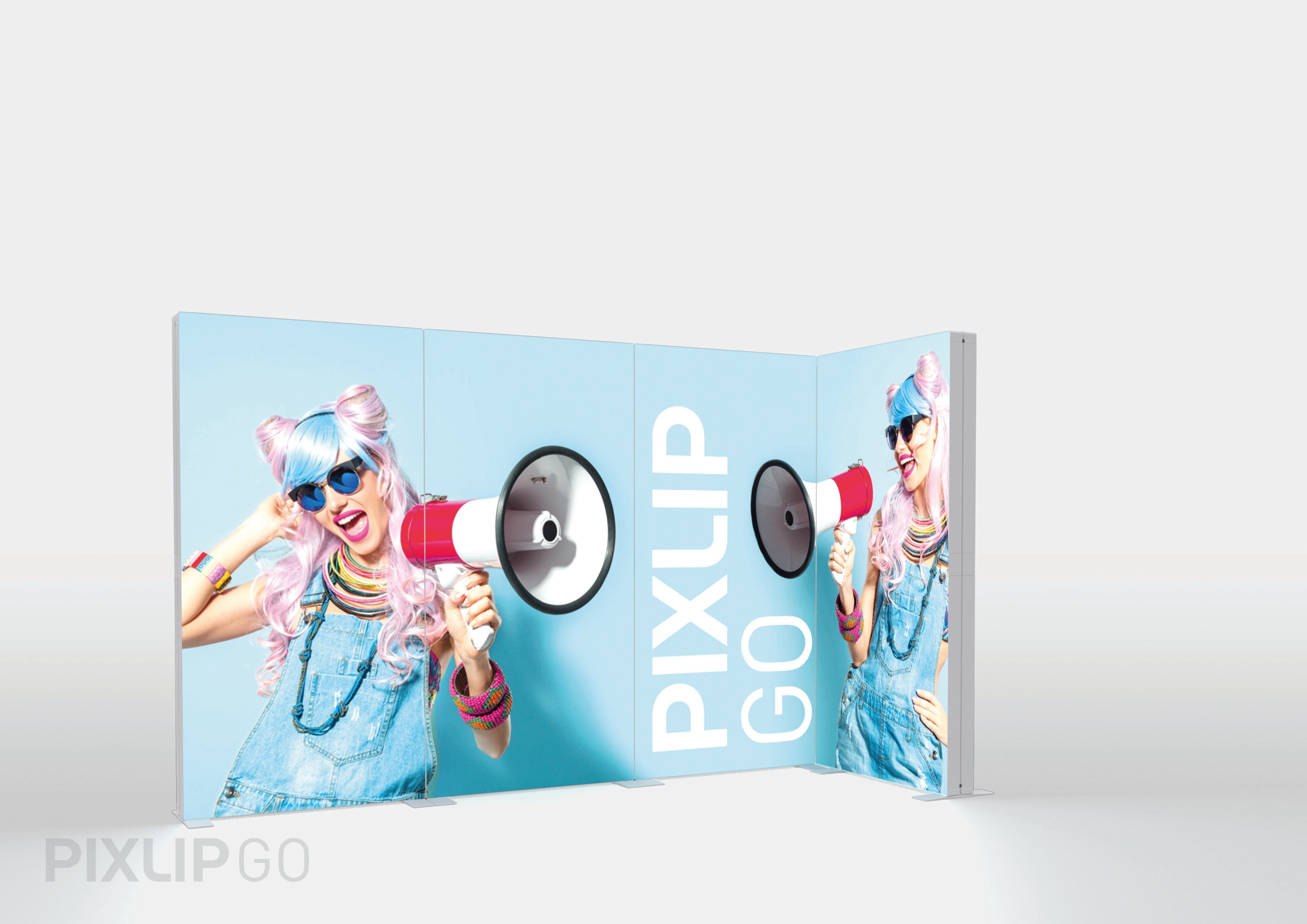 PIXLIP GO Stoffdruck ohne System