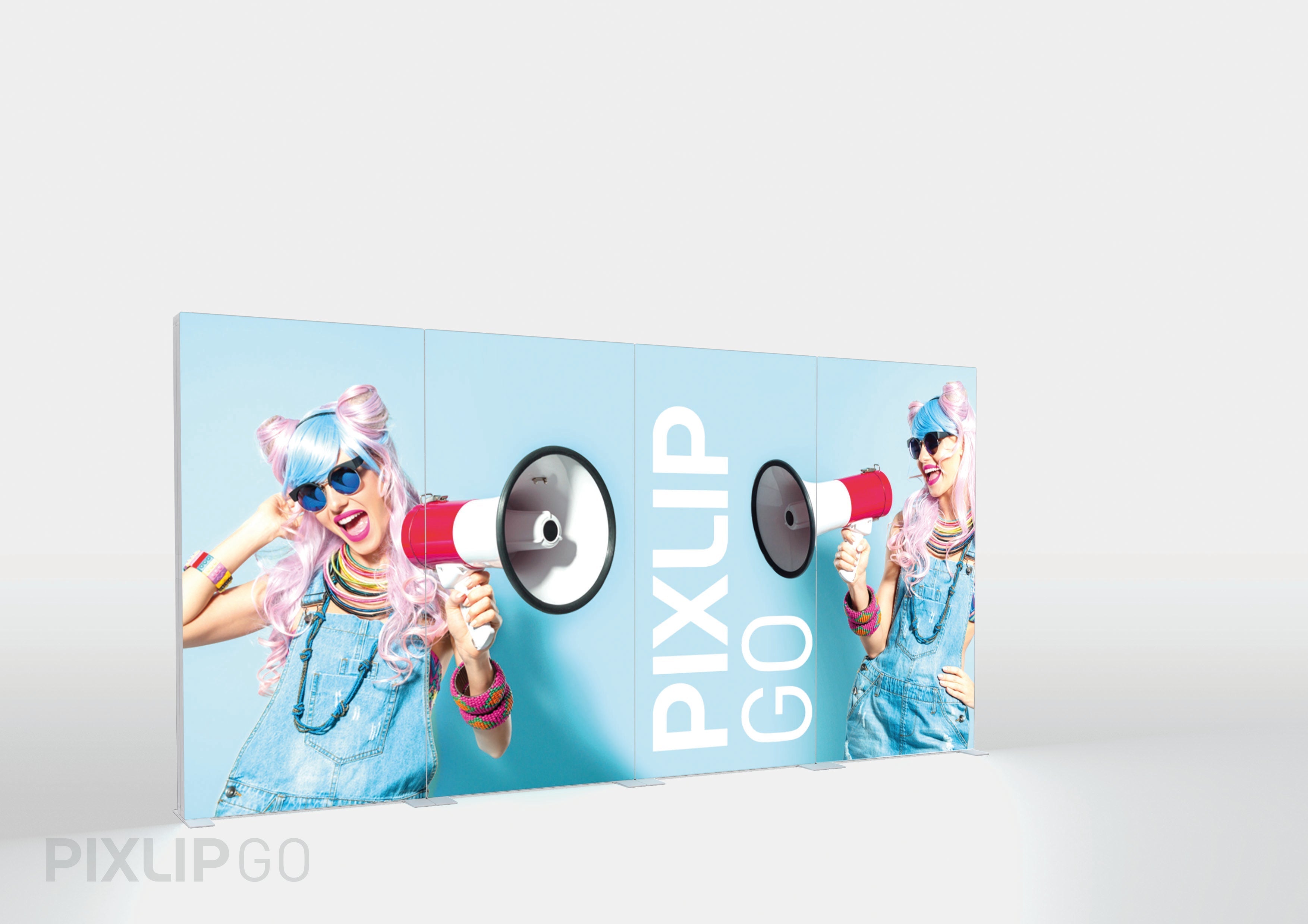 PIXLIP GO Stoffdruck ohne System