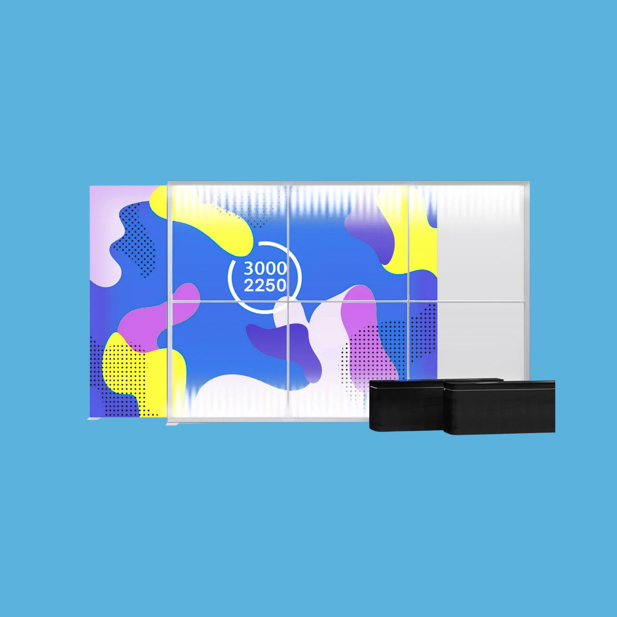 PIXLIP GO Lightbox inkl. Stoffdruck