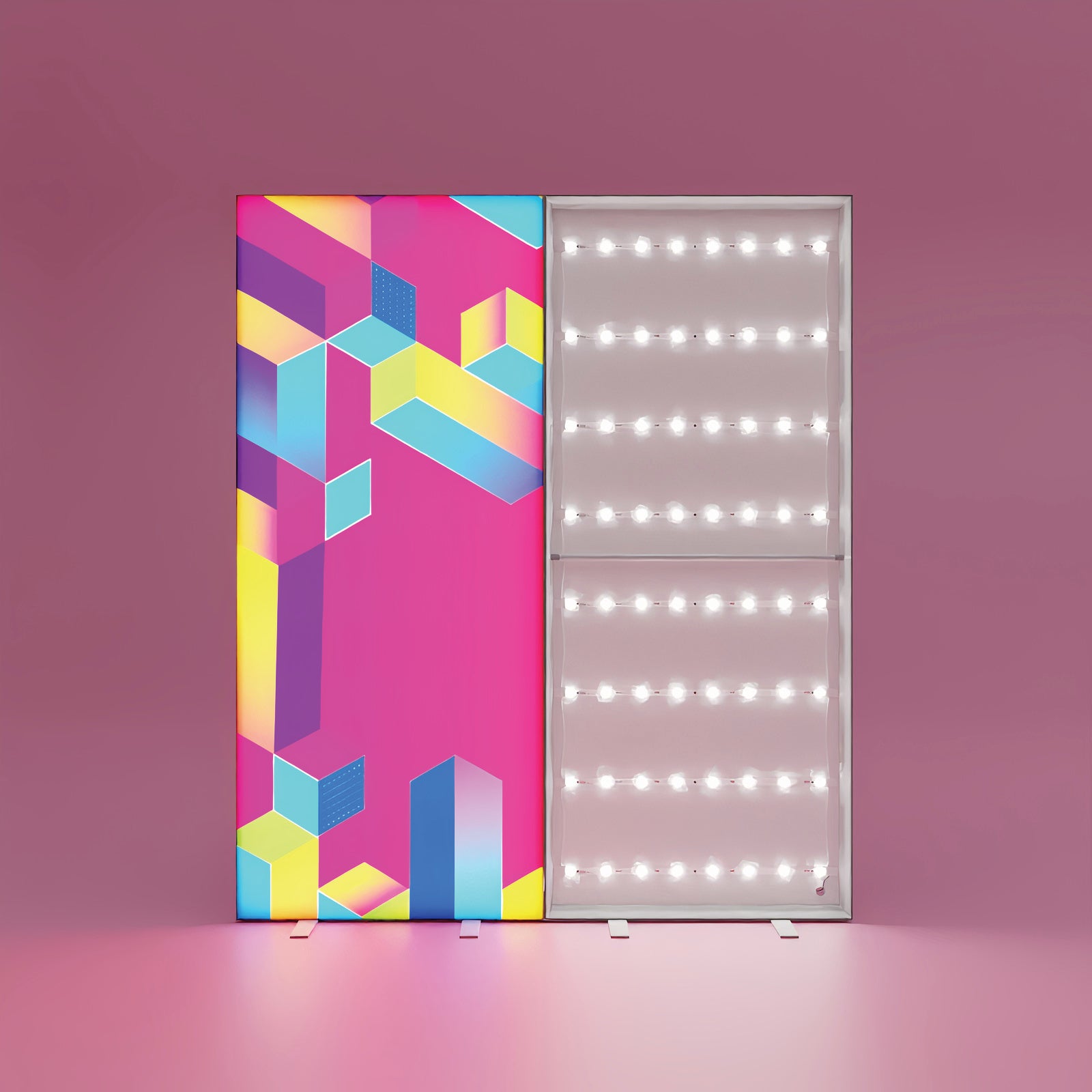 PIXLIP POP Lightbox inkl. Stoffdruck