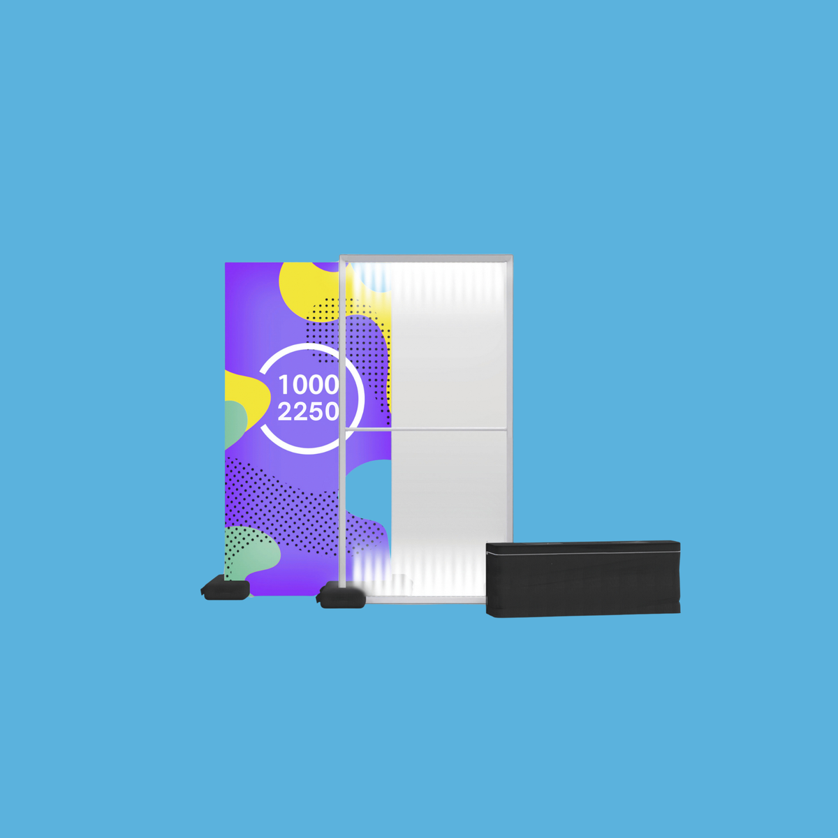 PIXLIP GO Lightbox inkl. Stoffdruck