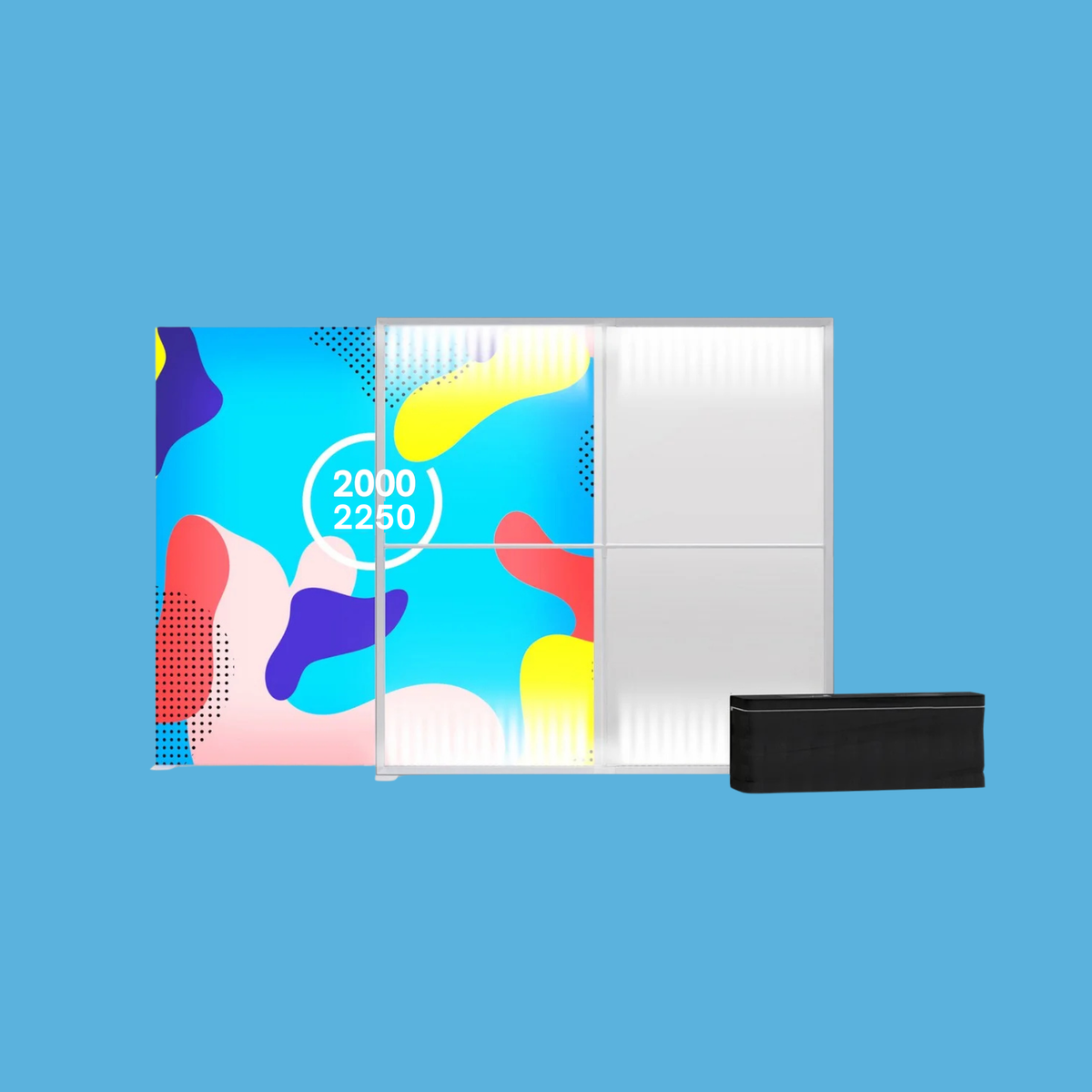 PIXLIP GO Lightbox inkl. Stoffdruck