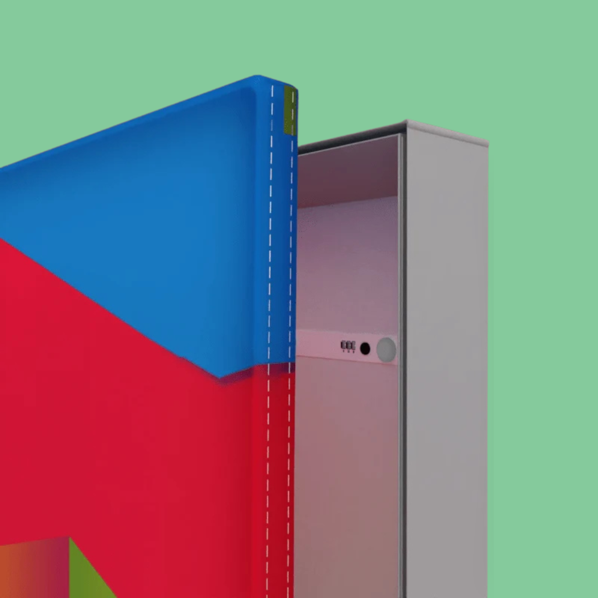 PIXLIP POP Stoffdruck ohne System