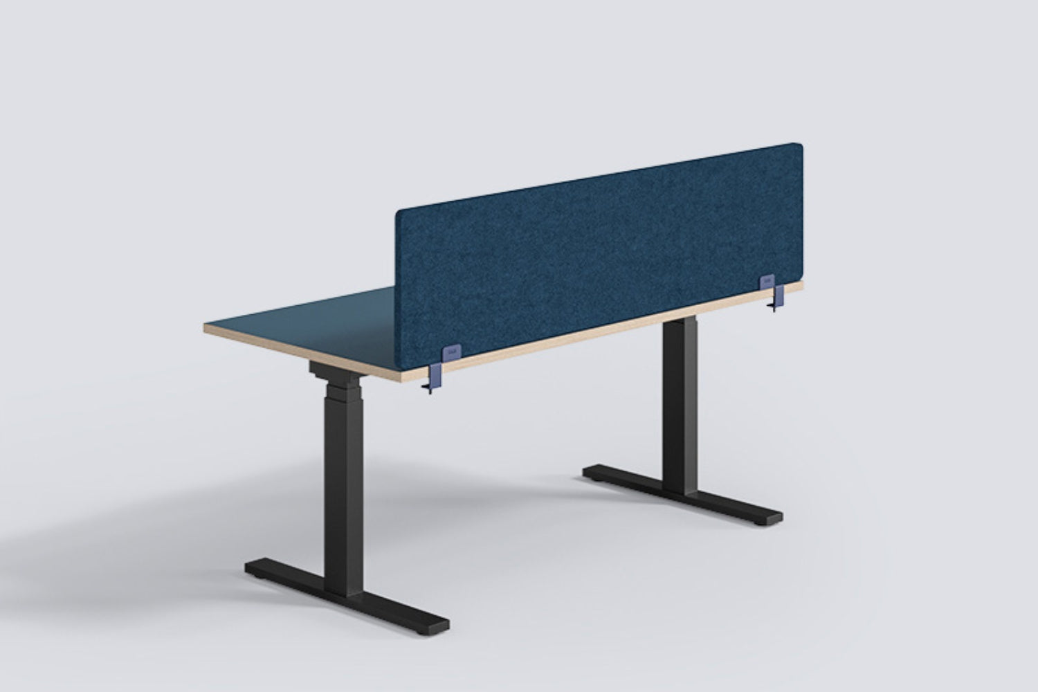 KUHN LAYERS Desk – Akustisch abgeschirmter Arbeitsplatz im modularen System