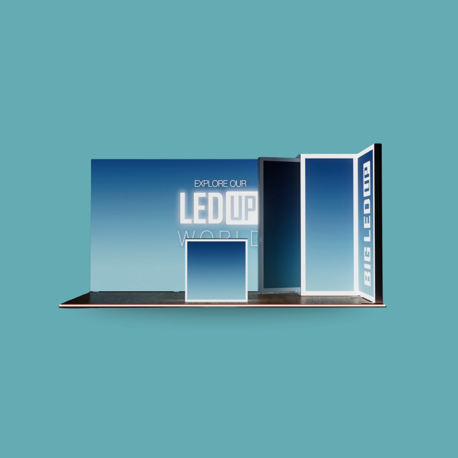 BIG LEDUP Messeset DEVON 5×3