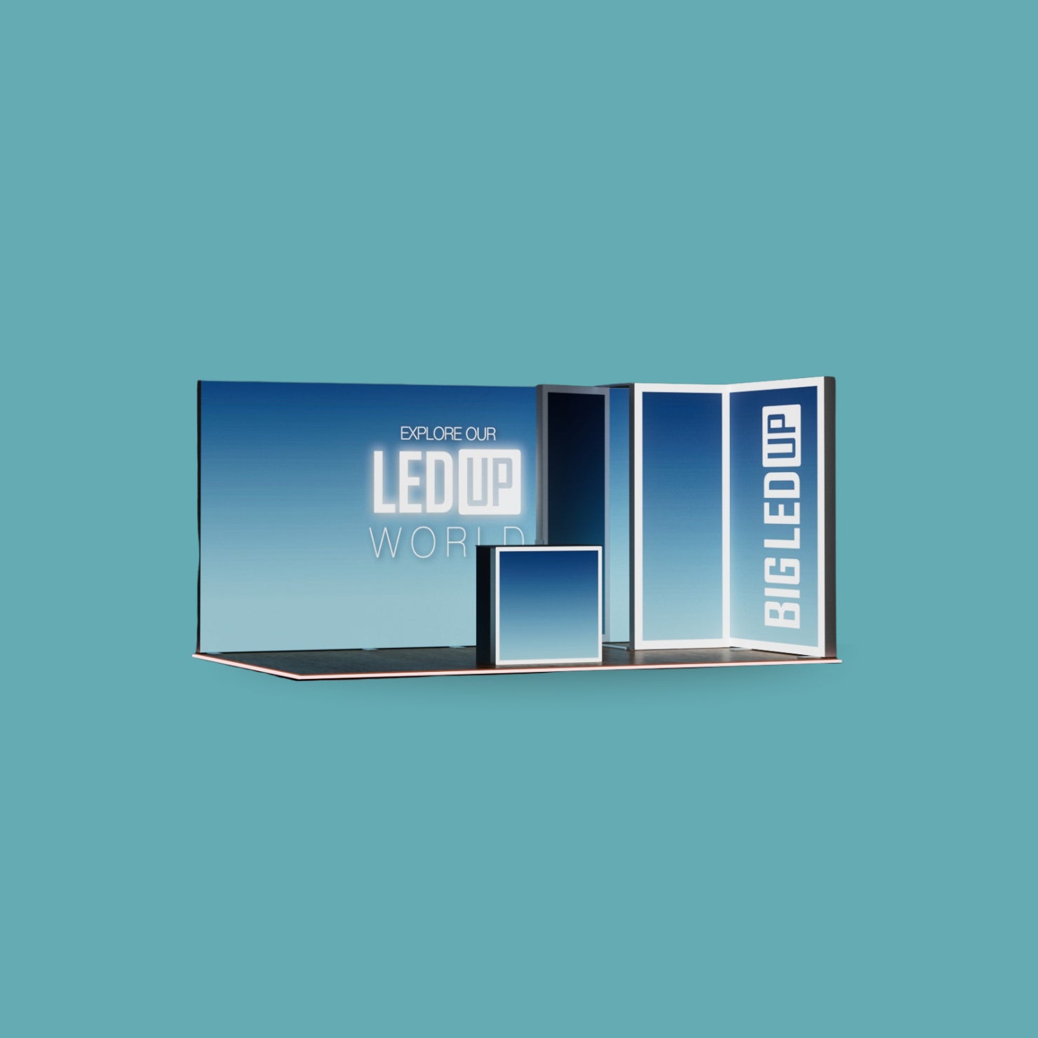 BIG LEDUP Messeset DEVON 5×3