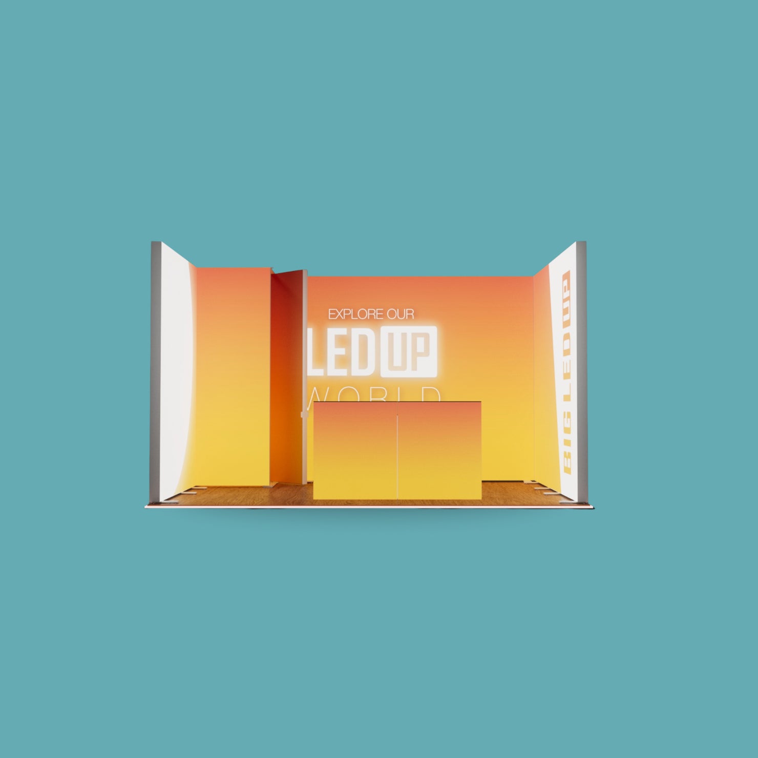 BIG LEDUP Messeset LENNON 5×4