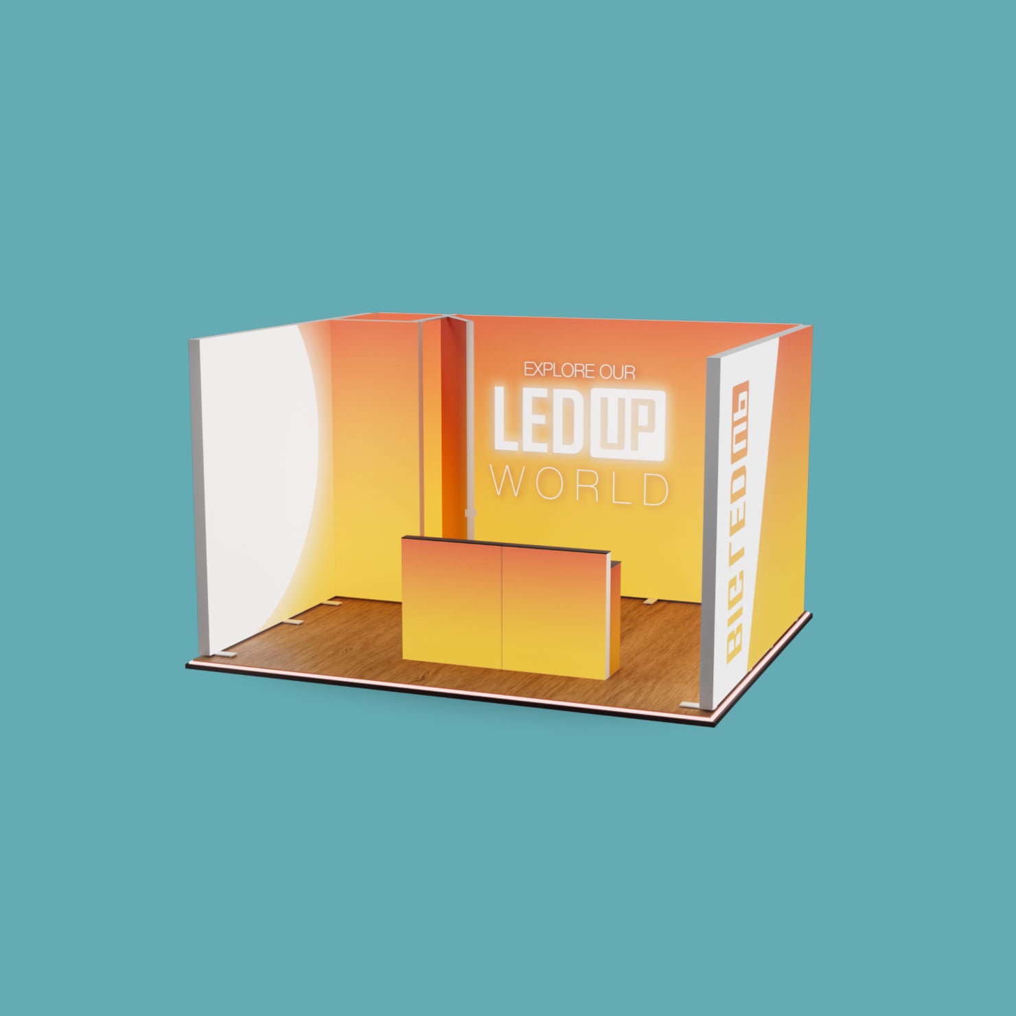 BIG LEDUP Messeset LENNON 5×4