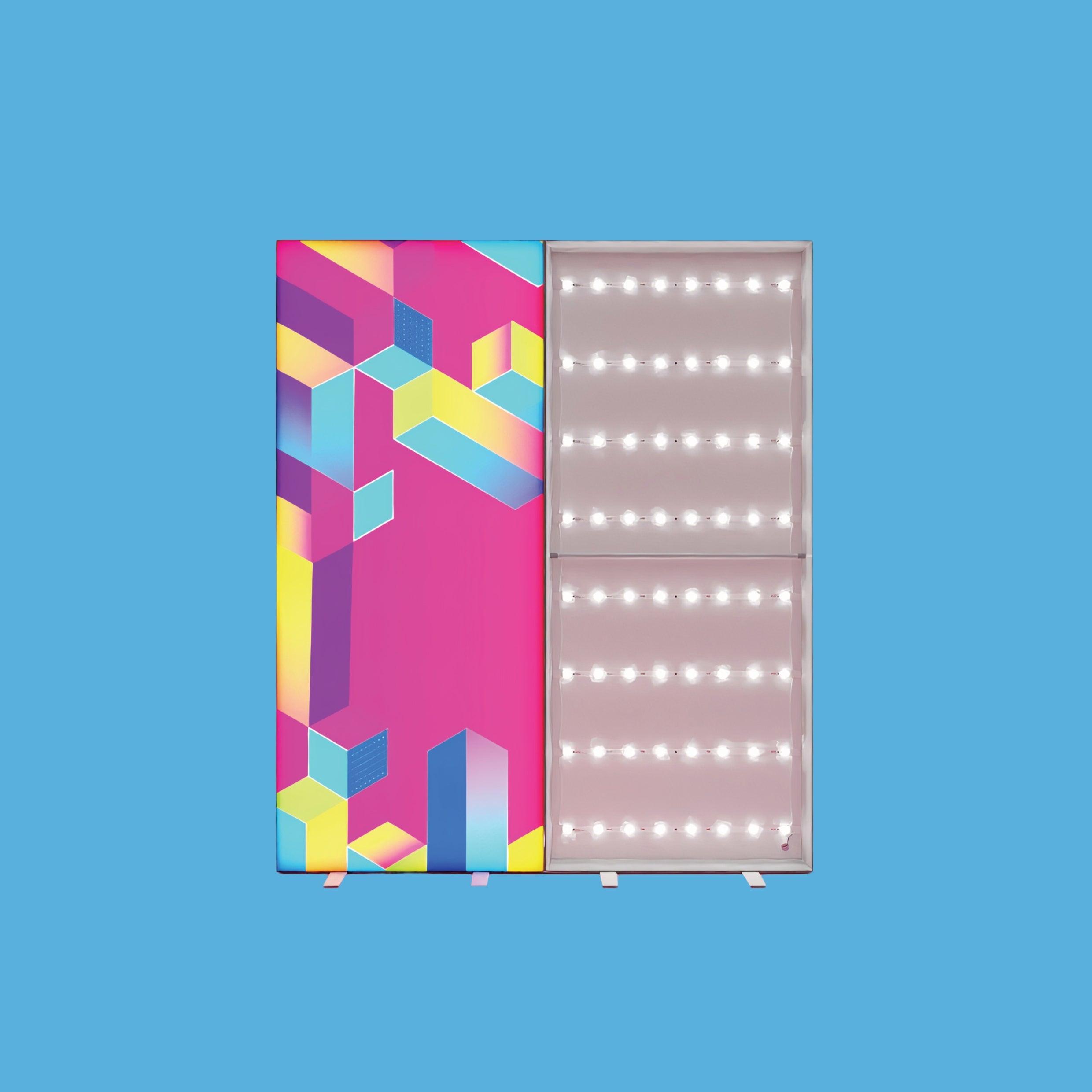 PIXLIP POP Lightbox inkl. Stoffdruck