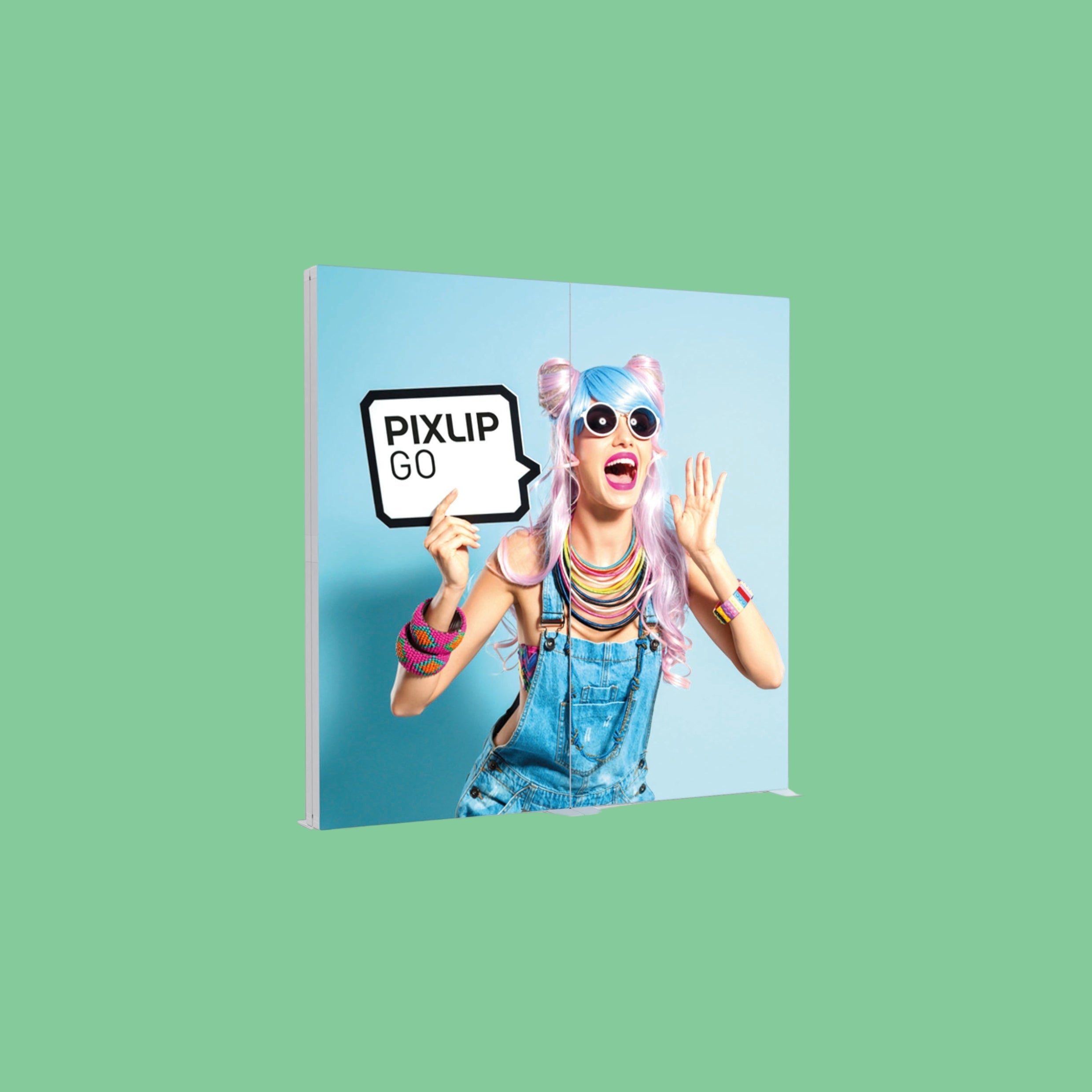 PIXLIP GO Stoffdruck ohne System